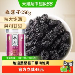 雷允上 黑桑葚子 干果 250g