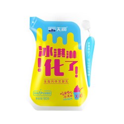 天润 新疆特产酸奶生鲜浓缩原味风味发酵乳180g