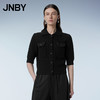 JNBY 江南布衣 5O3312330 复古镂空短款开衫 女士针织衫