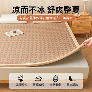BAME HOUSE 抗菌凉感豆豆床褥 90*200cm 针织咖