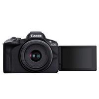 移动端：佳能 EOS R50 APS-C画幅 微单相机 黑色 RF-S18-45mm F4.5-6.3 IS STM 单头套机