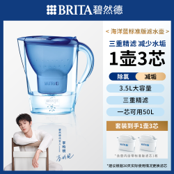碧然德 环保加固包装 过滤净水器  蓝色