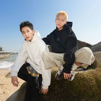 百亿补贴：GOGOSOON 男生连帽套头卫衣 400g