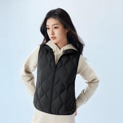 波司登 女士短款立领羽绒马甲