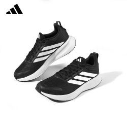 adidas 跑步鞋男鞋新款透气网面休闲运动鞋JQ0630