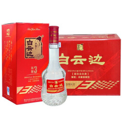 白云边 三年陈酿 42%vol 兼香型白酒 500ml*6瓶