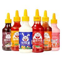 椒达人 配料酱 280g*4(1瓶手抓饼酱+1瓶黑胡椒酱+1瓶沙拉酱+1瓶番茄酱)