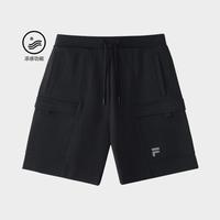 FILA 男装FUSION系列休闲裤男士时尚宽松针织五分裤