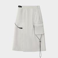 FILA 女装FUSION系列工装户外半截裙女士时尚梭织裙