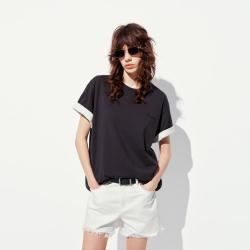 MO&Co. 短袖T恤接触瞬间凉感宽松女装