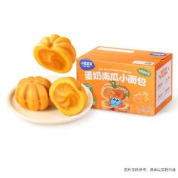 小鹿蓝蓝 蛋奶南瓜小面包/280g