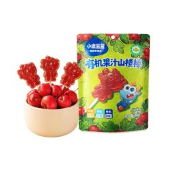 小鹿蓝蓝 有机果汁山楂棒/80g