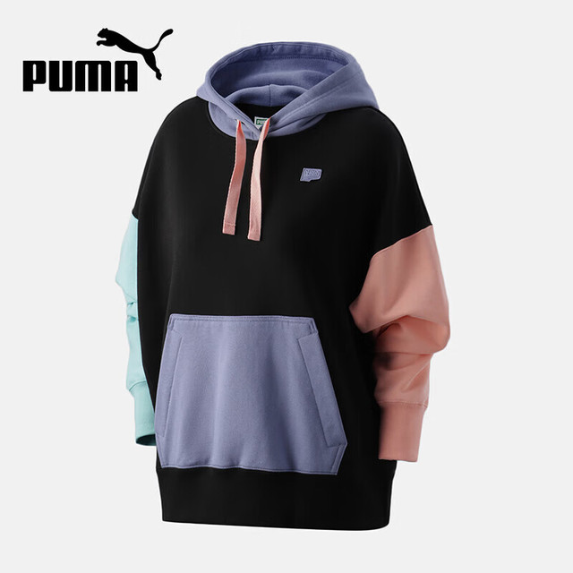 PUMA 531439-01 女装连帽套头衫 S码