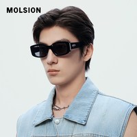 88VIP：MOLSION MS3122 防紫外线 方框太阳镜