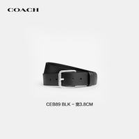 COACH 男士皮带4.0CM腰带 黑色CEB89生日礼物送男友