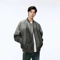 太平鸟 男装夹克情侣渐变棒球服春季外套