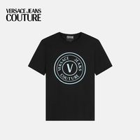 VERSACE JEANS COUTURE 男士印花棉质T恤 E80GAHE03-ECJ00E