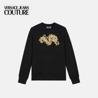 VERSACE JEANS COUTURE 女士印花缀饰平纹针织运动衫 E80HAIE02-ECF00E