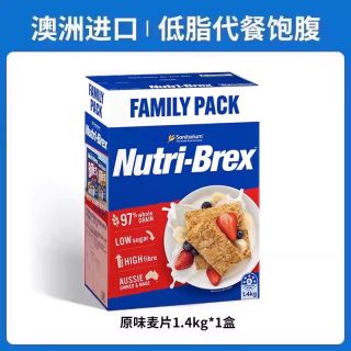 欧扎克 欣善怡0蔗糖谷物麦片块 1.4kg 1盒