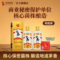 碧春 高度 酱香型白酒  整箱装 53%vol 500mL
