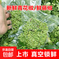 京东 新鲜青花椒超市生鲜鲜藤椒调料青麻椒花椒 保鲜青花椒 350g *1袋