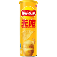 乐事 无限薯片 原味*8罐