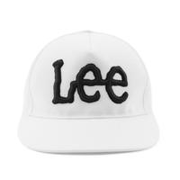 Lee 日本设计春夏可调节刺绣大Logo平沿棒球帽潮流