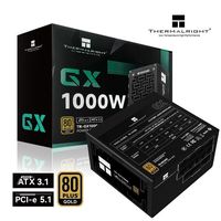 利民 TR-GX1000金牌全模组ATX3.1电源日系主电容黑扁线电源1000W
