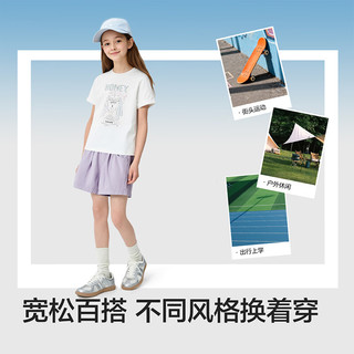 巴拉巴拉 女童牛仔短裤 夏季薄款透气宽松