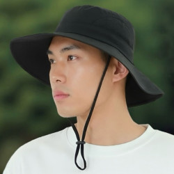 赫卡维 夏季透气防晒渔夫帽