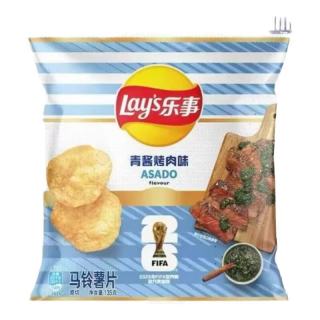 乐事 多种混合口味 青酱烤肉味135克