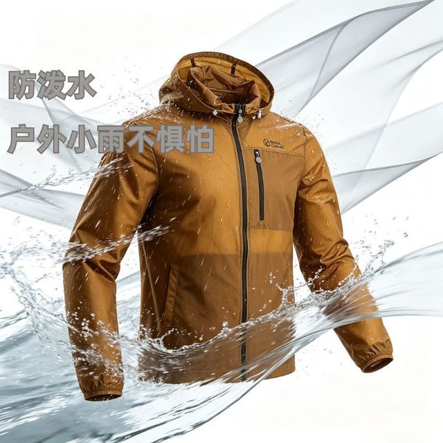 Rock Cloud 轻量化防风防水户外外套防晒皮肤衣