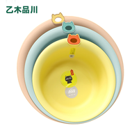 乙木品川 免打孔卫生间挂墙式盆家用加高厚耐脏洗菜洗脸盆