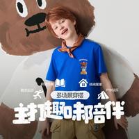 斯凯奇 儿童贴贴T 短袖T恤
