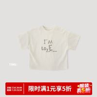 巴厘小猪 儿童纯棉短袖T恤