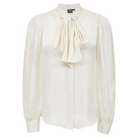 VERO MODA 蝴蝶结系带设计感 女士衬衫