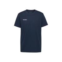 MAMMUT 男士有机棉短袖T恤 轻量透气 黑色 Large