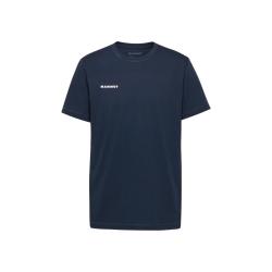MAMMUT 男士有机棉短袖T恤 轻量透气 黑色 Large