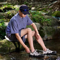 骆驼 RT-破浪男鞋夏季新款凉鞋透气户外运动徒步鞋防撞涉水溯溪鞋