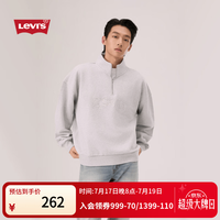 Levi's 26年春夏新款男士简约轻熟风卫衣005HS 灰色 L