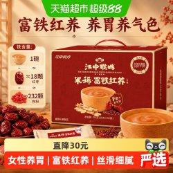 江中食疗 富铁红养米糊 750g 礼盒装