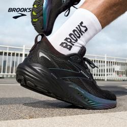 BROOKS GLYCERIN甘油22 经典缓震 黑/乌木色 44 跑鞋