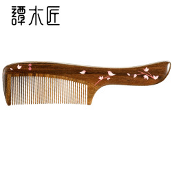 谭木匠 正品漆艺梳礼盒季春天然木梳子个人清洁护理送亲友礼品木梳