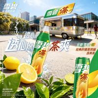 百亿补贴:可口可乐 雪碧茶经典柠檬茶味饮料汽水 500ml*12瓶
