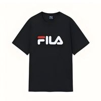 百亿补贴：FILA Drywave Basic 大LOGO基础款T恤 黑色FS262RS01X018