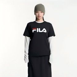 FILA Drywave Basic 大LOGO 儿童运动T恤