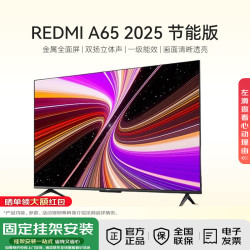 小米 电视65英寸 REDMI 智能电视 A65 2025款一级能效 2GB 32GB 144Hz高刷