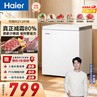 海尔 100/200升一级能效低霜家用冰柜