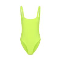 alexanderwang ALEXANDER WANG 女式夏季时尚简约纯色修身休闲连体泳装