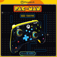 PowerA 吃豆人Xbox游戏手柄 PC Steam Xbox主机 无线控制器 夜光